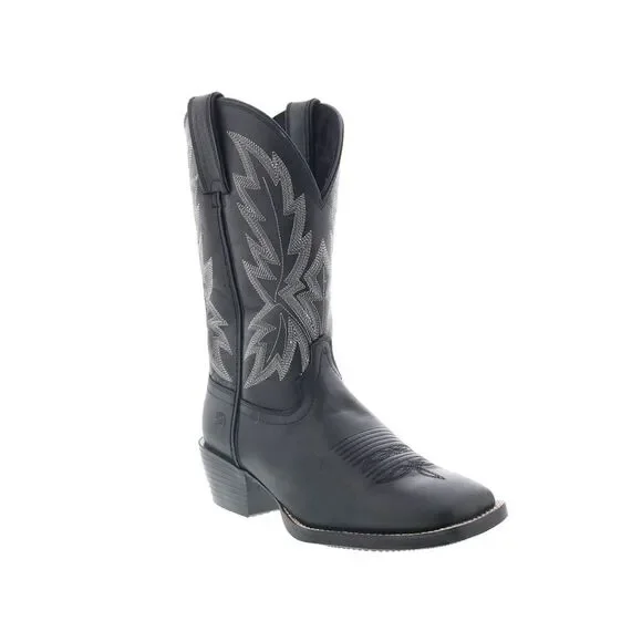 Durango Mens Westward Black Boots (NWT) - Picture 2 of 7
